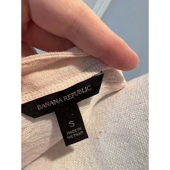 Banana Republic Modal Blend Sleeveless Blouse With Ruffle Soft Feminine SZ Small - Picture 7 of 9